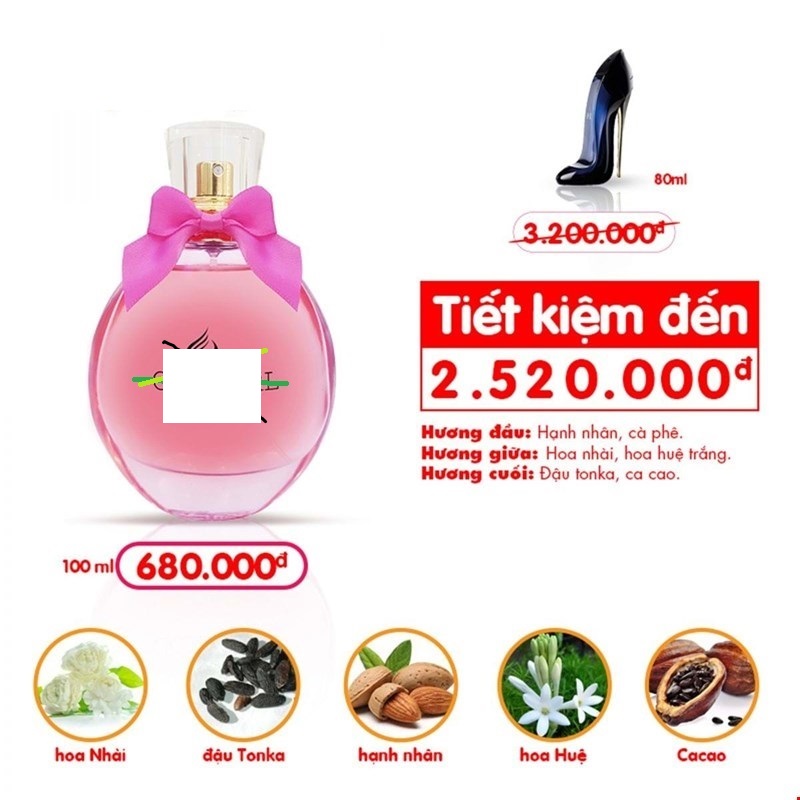Nước Hoa Chiết CHARME GOOL GIRL 10ml