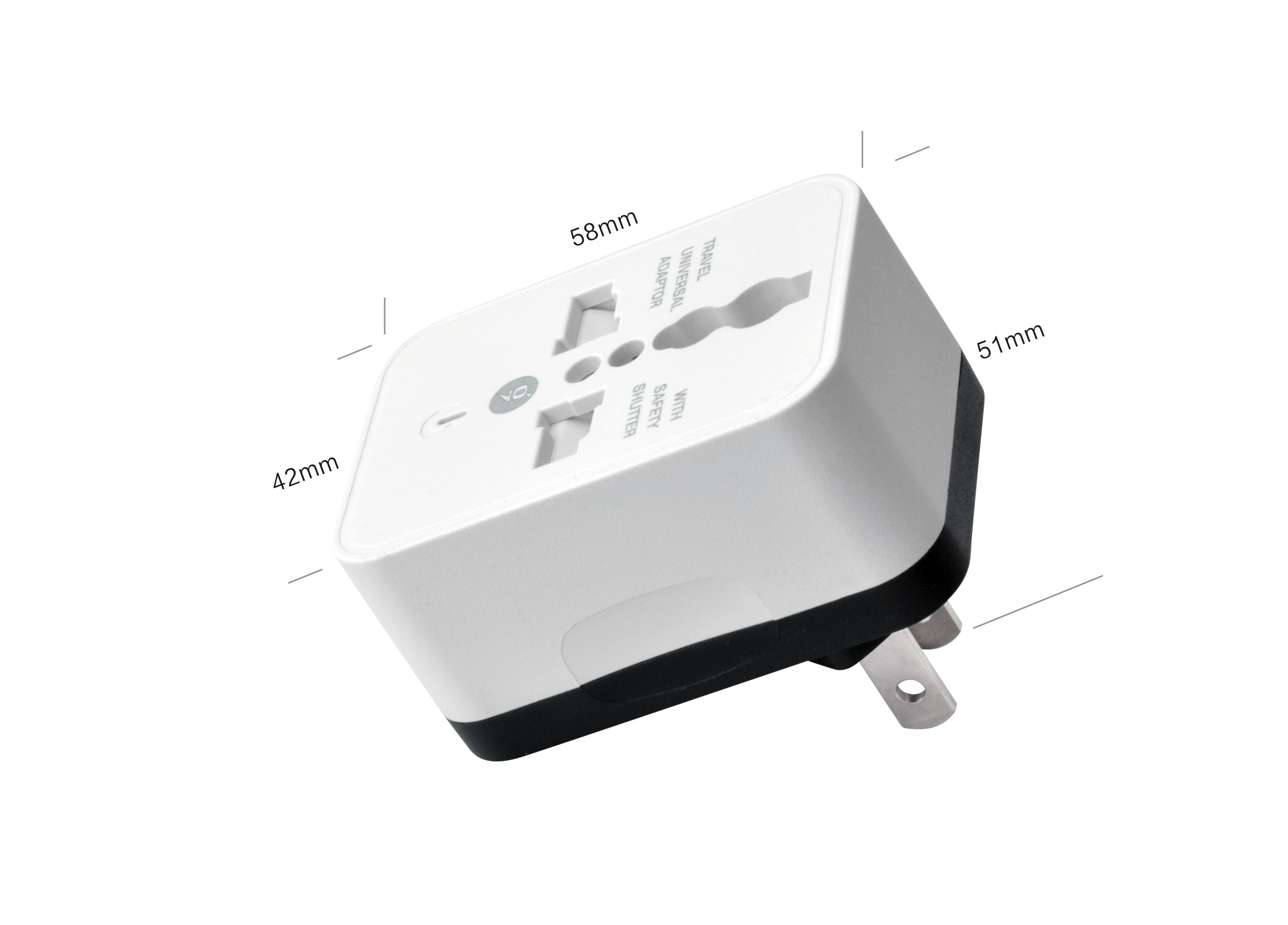 Ổ Cắm chuyển đổi Đa Năng Du Lịch có cổng sạc USB