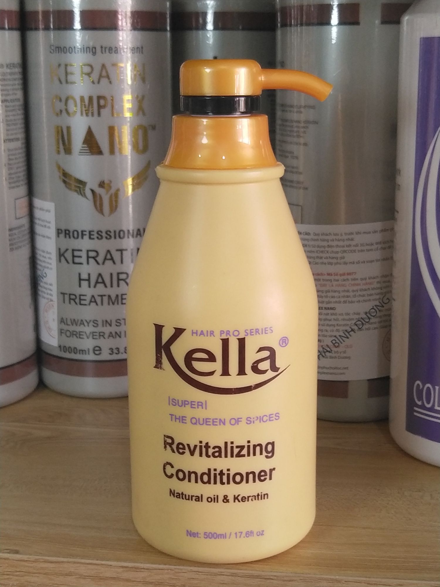 Dầu xả Kella phục hồi tóc hư tổn 500ml