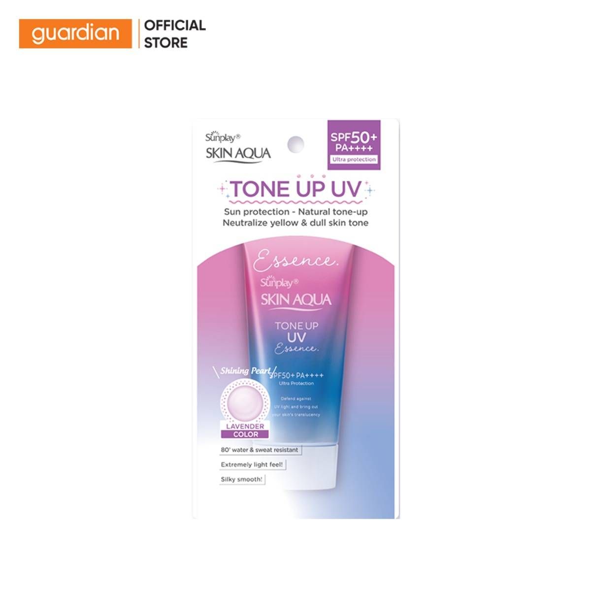 Tinh Chất Chống Nắng Hiệu Chỉnh Sắc Da Sunplay Skin Aqua Tone Up Uv Essence Lavender Spf50+ Pa++++ 50Gr