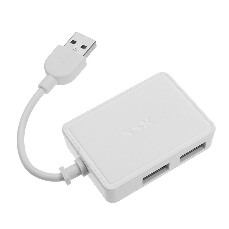 HUB chia USB 1 ra 4 SSK SHU200 chuẩn 2.0 (Màu Random) - Nhất Tín Computer