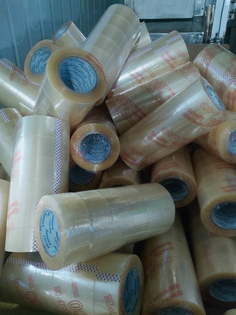 Băng keo 200ya trong/đục