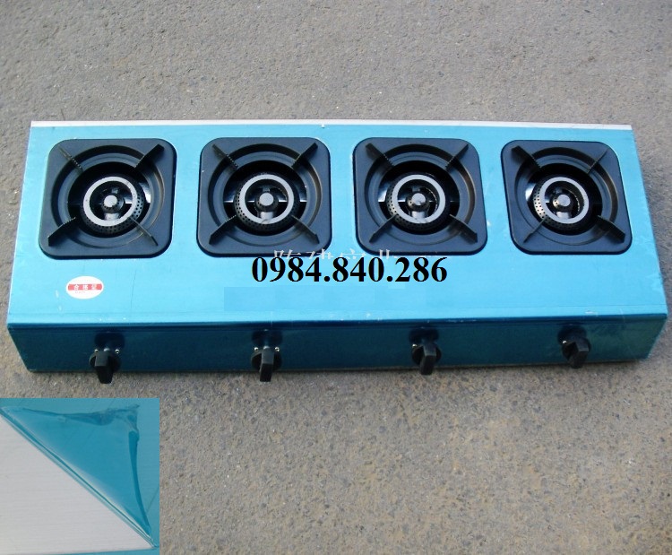 Bếp gas 4 họng - 4 cửa