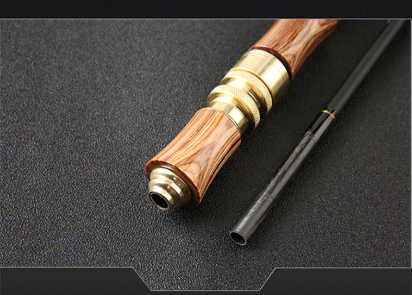 Cần câu ikada cán gỗ cao cấp - cần câu bè , câu tôm
