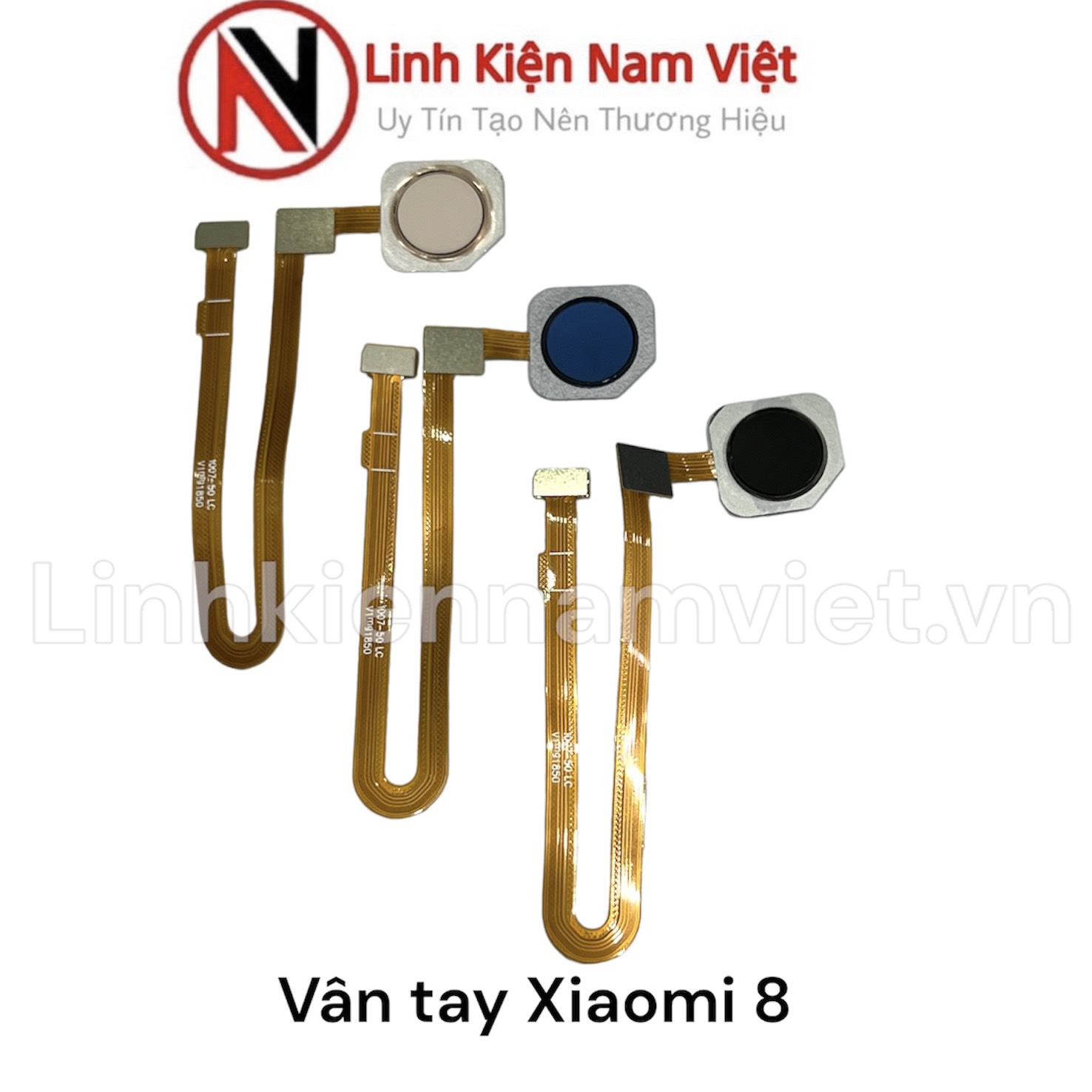 Home vân tay Xiaomi 8 (Xanh dương, hồng , đen)