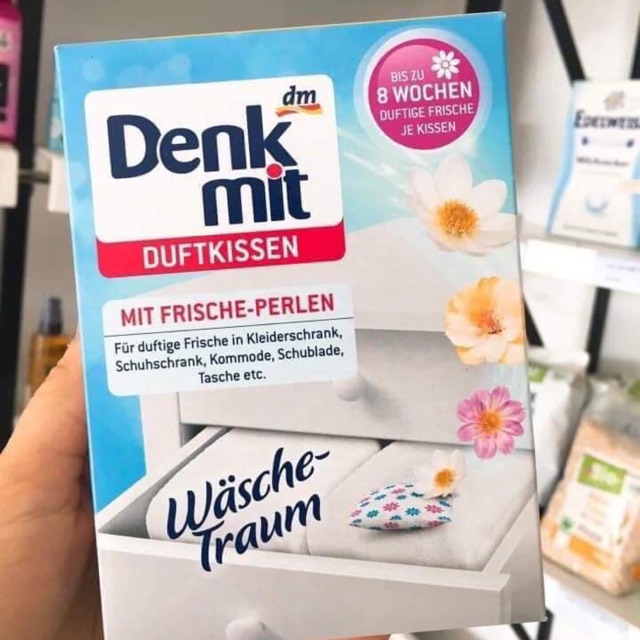 Hộp thơm denkmit Đức hộp 4 túi