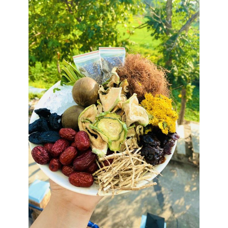 Sét Trà Sâm bí đao loại nấu 5 lít_400gram