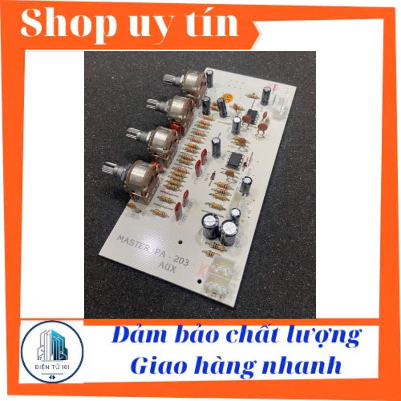 Mạch master amply 203N sợi thủy tinh linh kiện Đài Loan