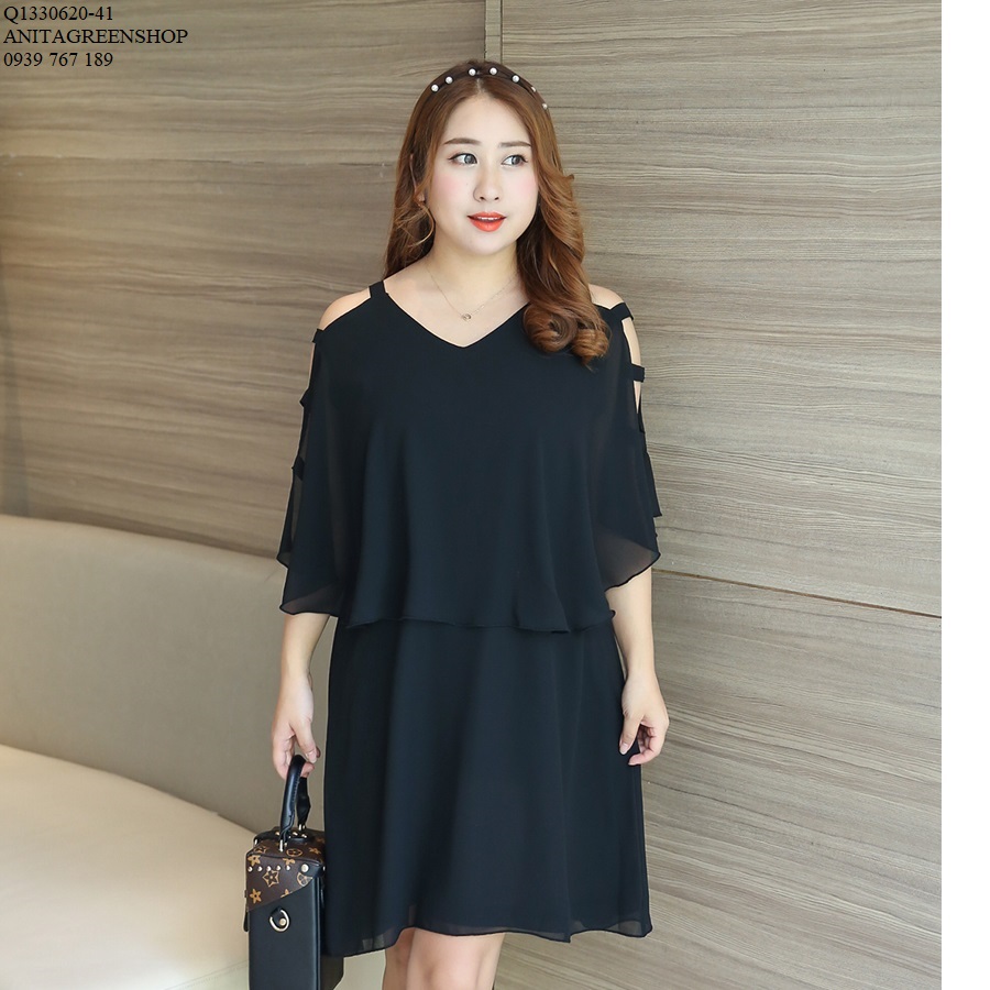 Q1330620  ĐẦM VOAN BIGSIZE