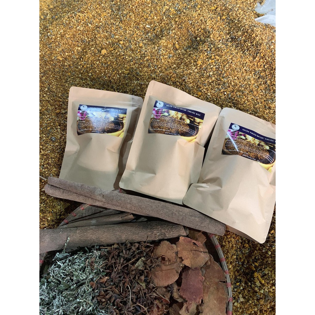 BỘ QUẤN MUỐI THẢO DƯỢC (1KG MUỐI + 1 ĐAI + 1 GEN)