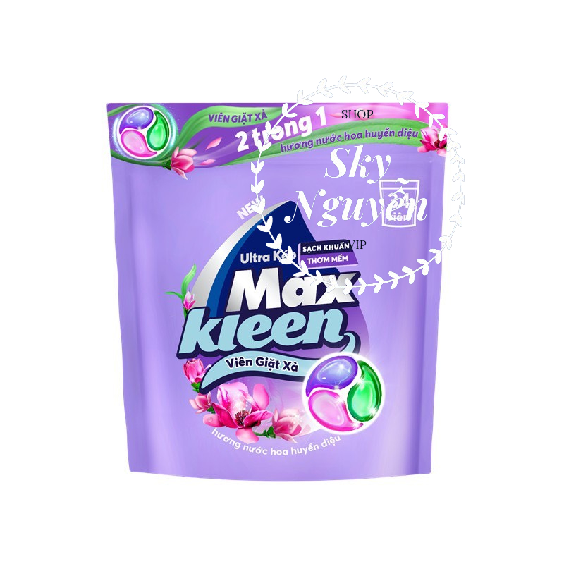 Viên Giặt Xả Maxkleen Hàng Dùng Thử (1 viên)