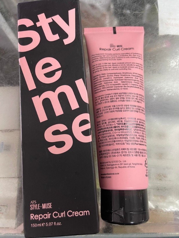 Tạo Kiểu Cho Tóc Xoăn Create - ATS Stylemuse Repair Curl Cream (150ml)