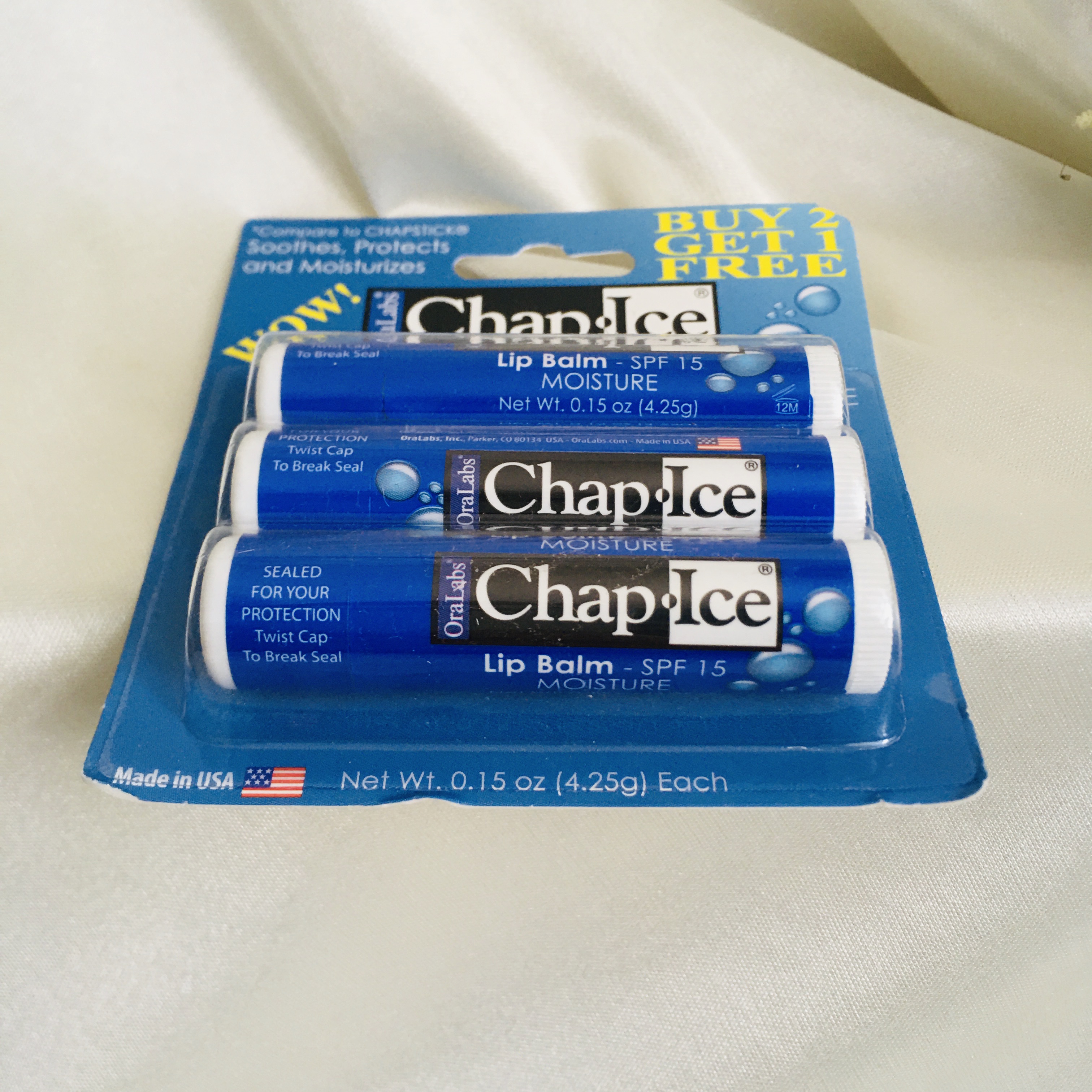 [HCM]SON DƯỠNG MÔI CHAPICE - CẤP ẨM - MOISTURE