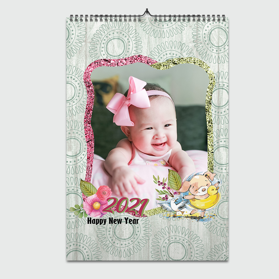 Lịch Treo Tường 13 Tờ Đứng - LT13D2 - Evoucher