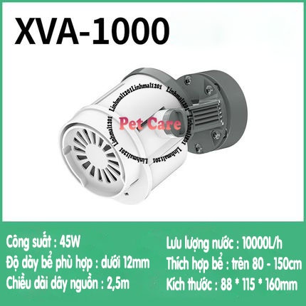 Thổi luồng tạo sóng cho bể cá XVA