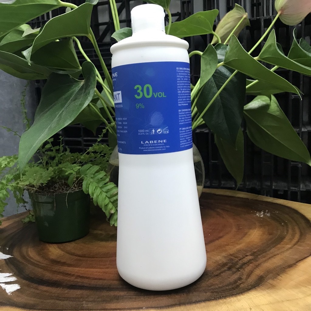 Oxy trợ nhuộm không rát da đầu labene oxidant cream 1000ml