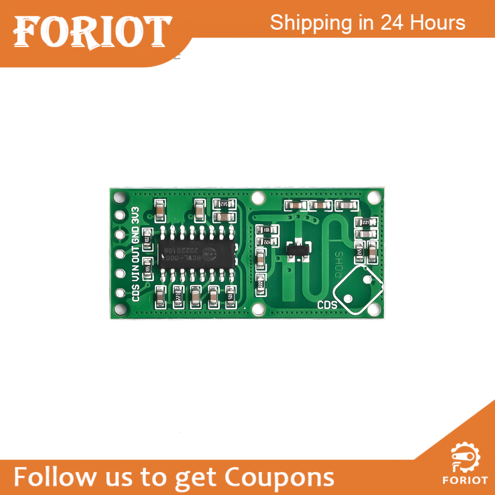 Foriot Mô-đun Cảm Biến Chuyển Động Radar Vi Sóng Mô-đun Công Tắc Thông Minh Mô-đun Cảm Ứng Cơ Thể Người Khoảng Cách Phát Hiện 6-12M 4-28V