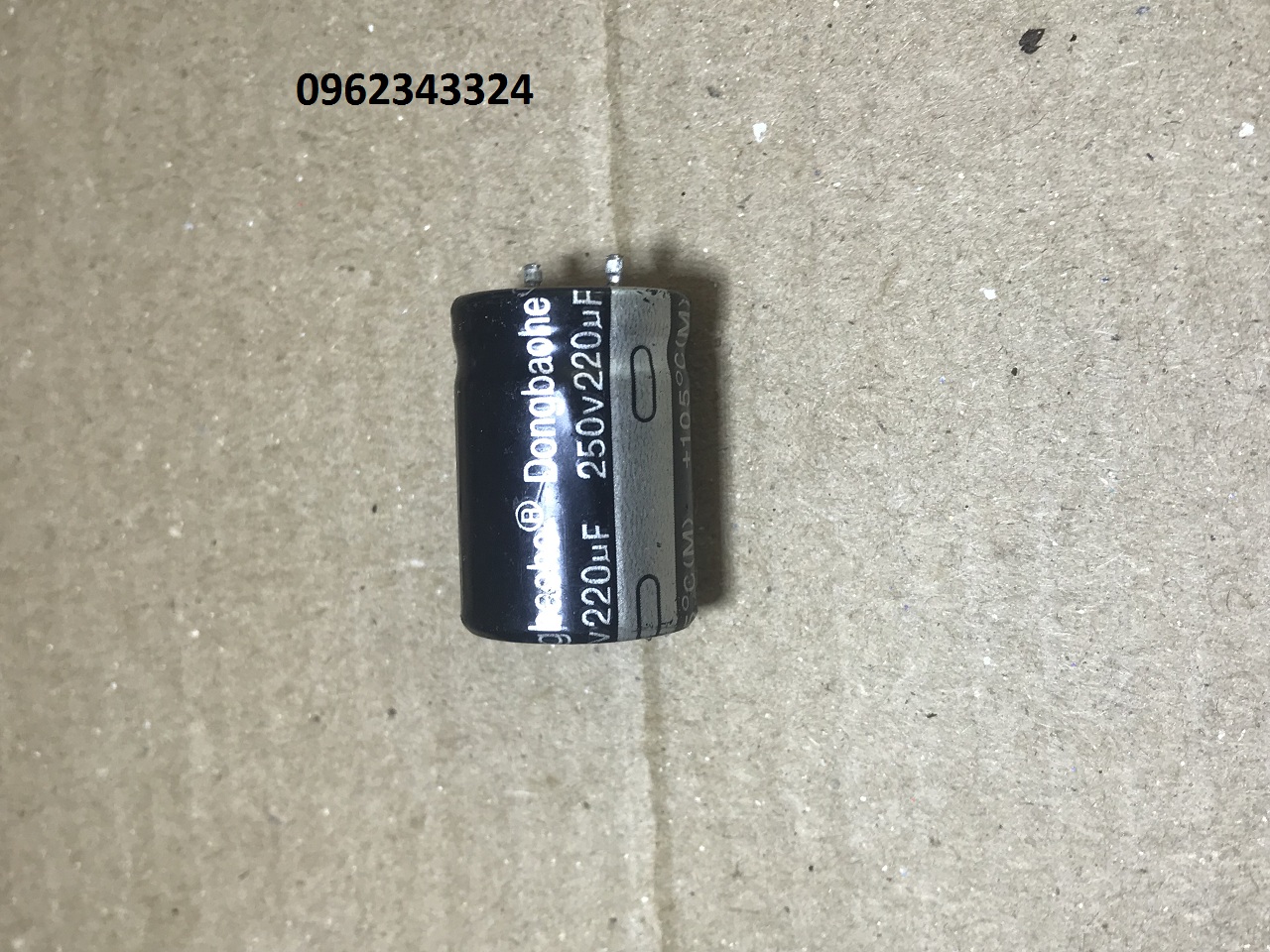 Tụ hóa tụ phân cực, tụ sừng 220uF 250V tháo máy