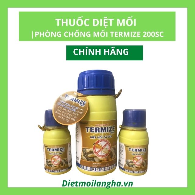 [Chính Hãng] Thuốc Diệt Mối | Phòng Chống Mối Nền Móng TERMIZE 200SC Chai 50ml