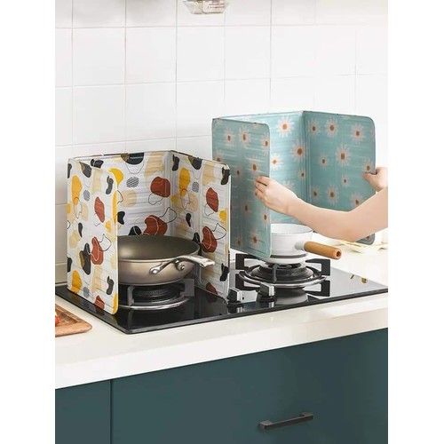 Combo 2 TẤM CHẮN DẦU MỠ BẾP GA HOA TIẾT 3D