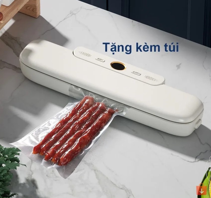 Máy Hút Chân Không Thực Phẩm Gia Đình, máy ép chân không thực phẩm tự động, máy hút chân không đồ ăn