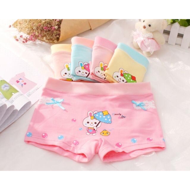 [HCM]SET 5 QUẦN LÓT DẠNG ĐÙI CHO BÉ GÁI - ĐỦ SIZE