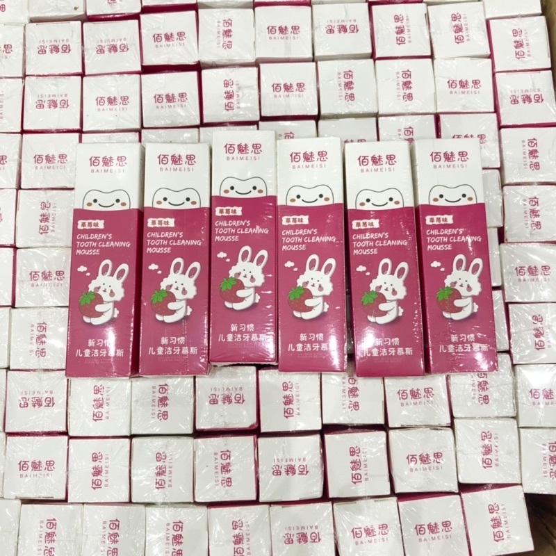 Kem đánh răng dạng bọt an toàn cho bé
