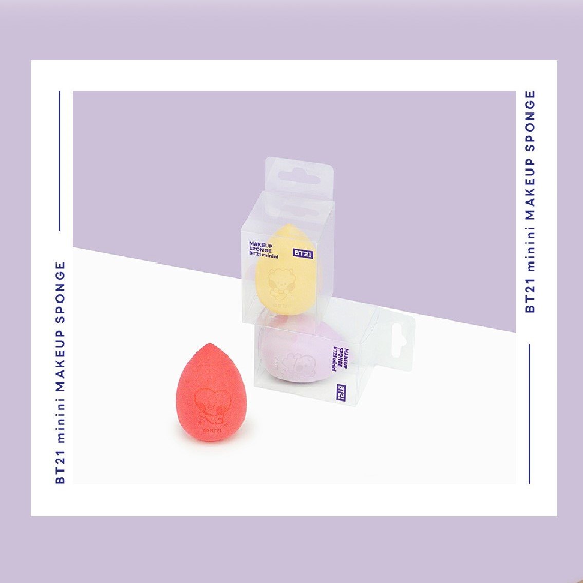 Bông mút trang điểm BT21 minini Make up Sponge