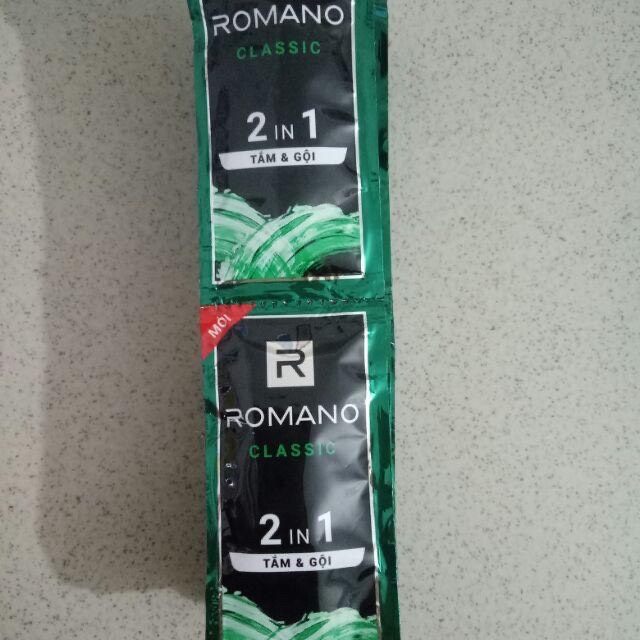 Dây gội romano 14 gói ( màu tùy chọn )