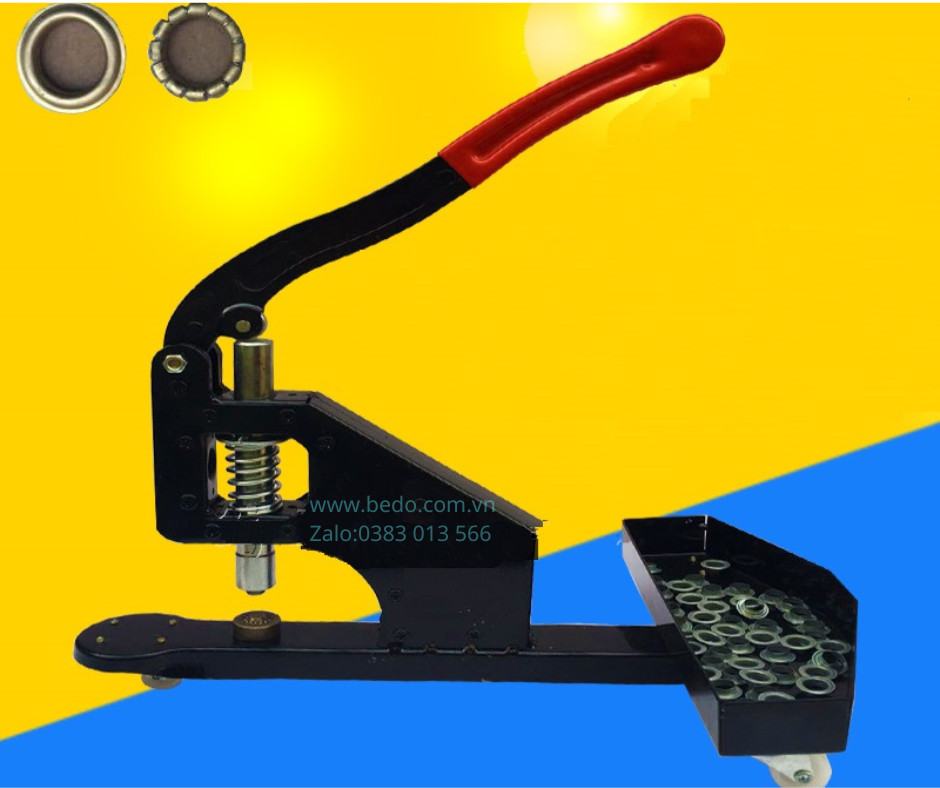 Máy dập khuy bạt BEDO-máy đục ore-đóng khoen lỗ bạt