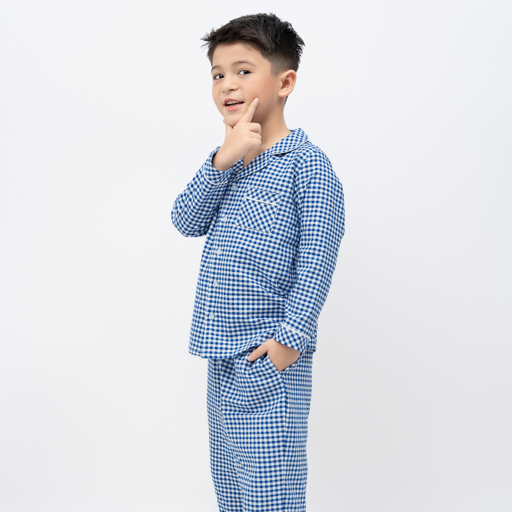 [Mua 3 giảm 20%, mua 2 giảm 15%] Bộ piijama dài tay, chất liệu kate họa tiết đặc trưng NOEL cho bé SDK011W12