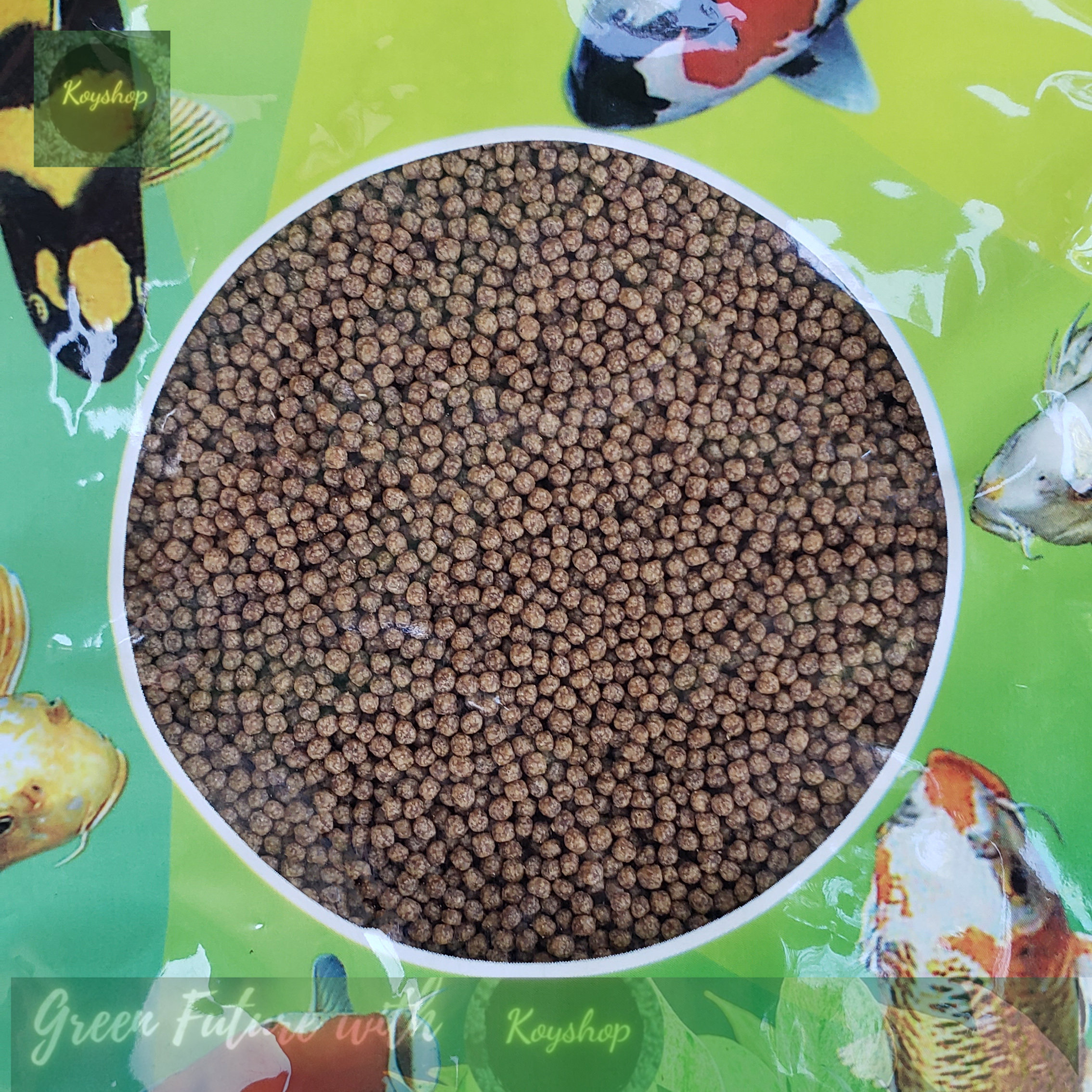 Thức ăn cho cá koi cá vàng orio 500g - không làm ô nhiễm nước
