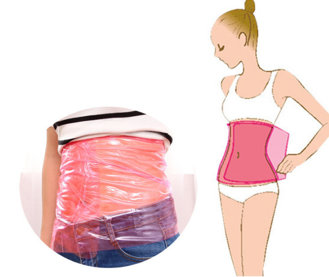 [HCM]Một đai nịt bụng hoặc nịt đùi nhựa cứng
