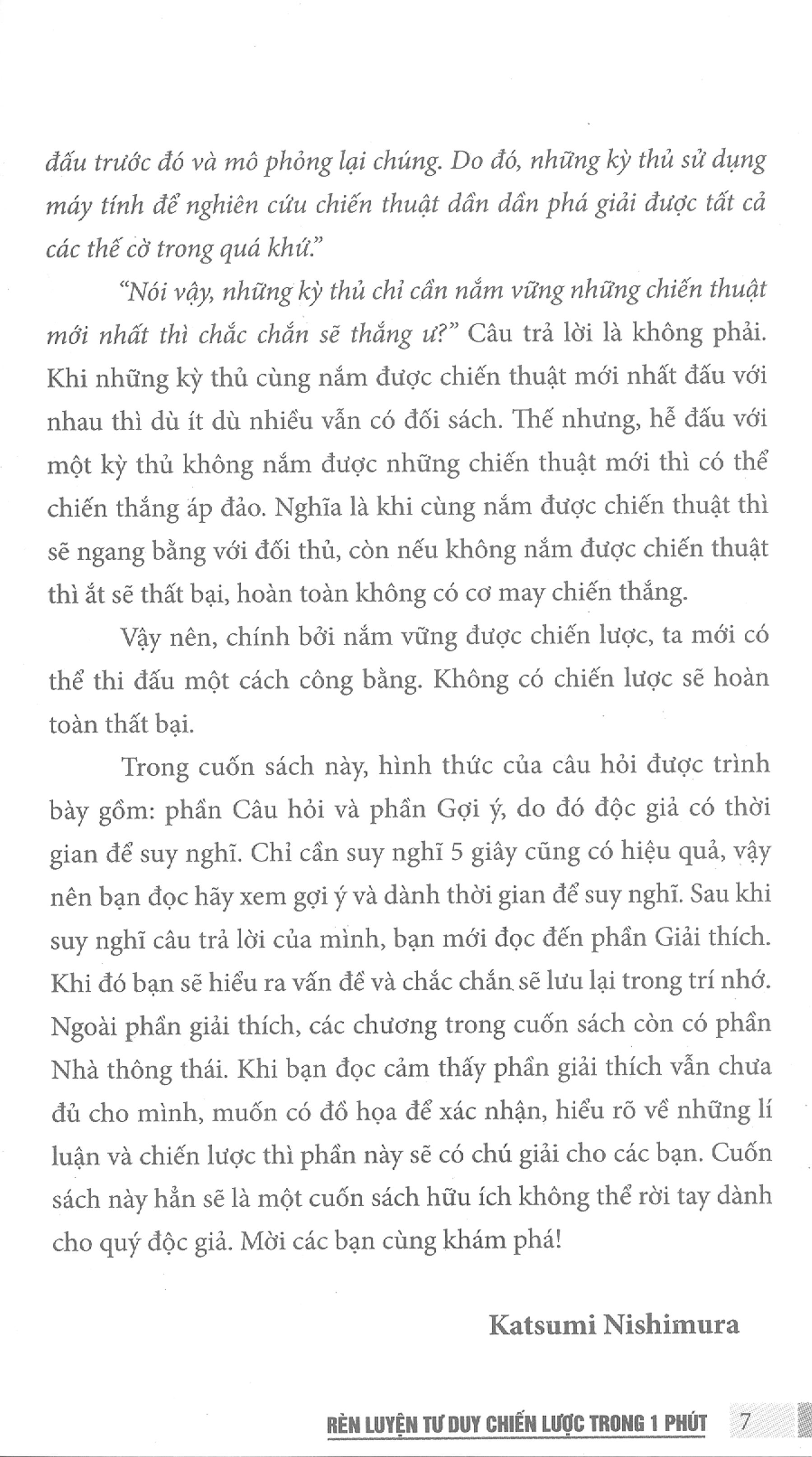 Rèn Luyện Tư Duy Chiến Lược Trong 1 Phút