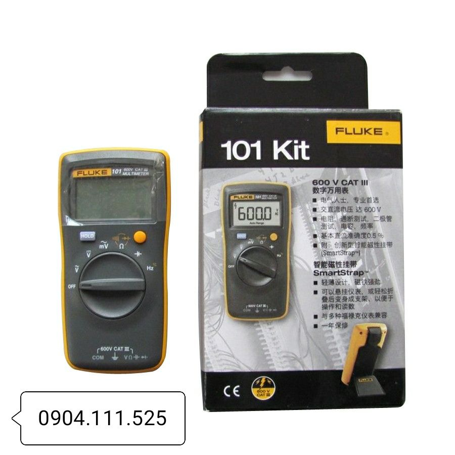 [HCM]Đồng hồ vạn năng Fluke 101 KIT