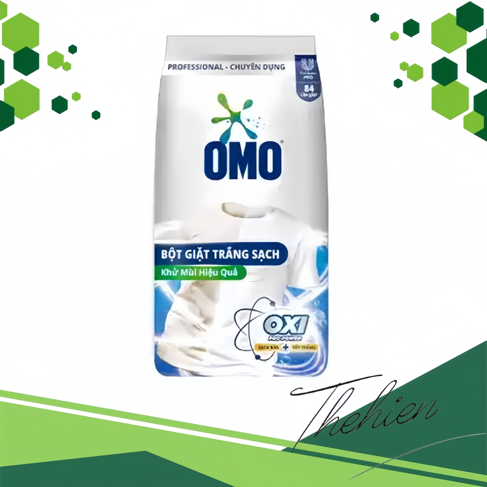 OMO Bột Giặt Trắng Sạch Chuyên Dụng 5.5Kg
