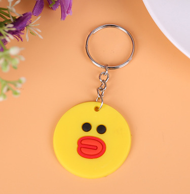 Combo 10 Móc Khóa Dẻo Hoạt Hình