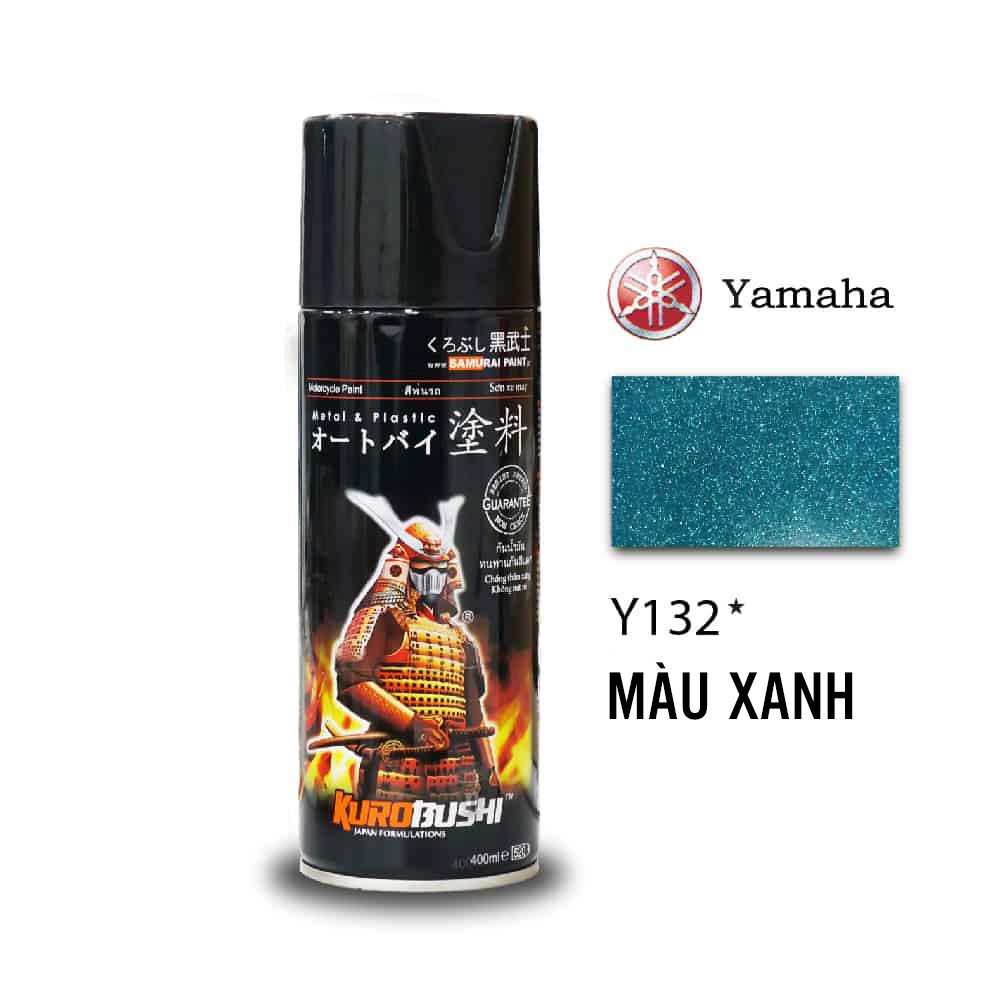Sơn Samurai Màu Xanh Ngọc Ánh Kim Y132