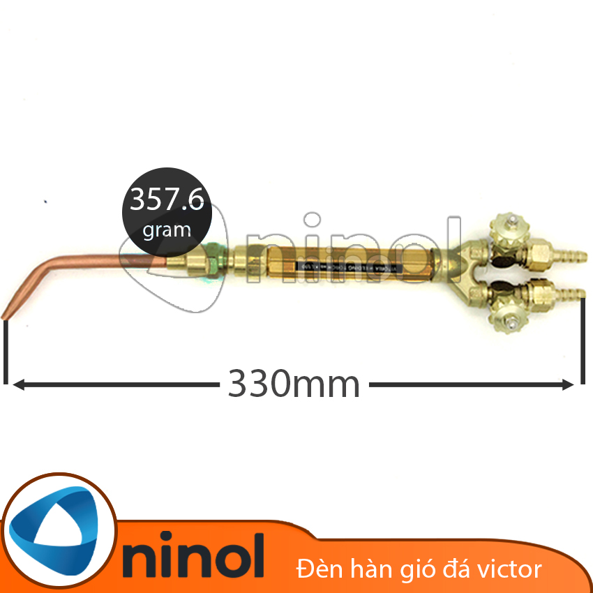 Đèn hàn gió đá Victor thân thau