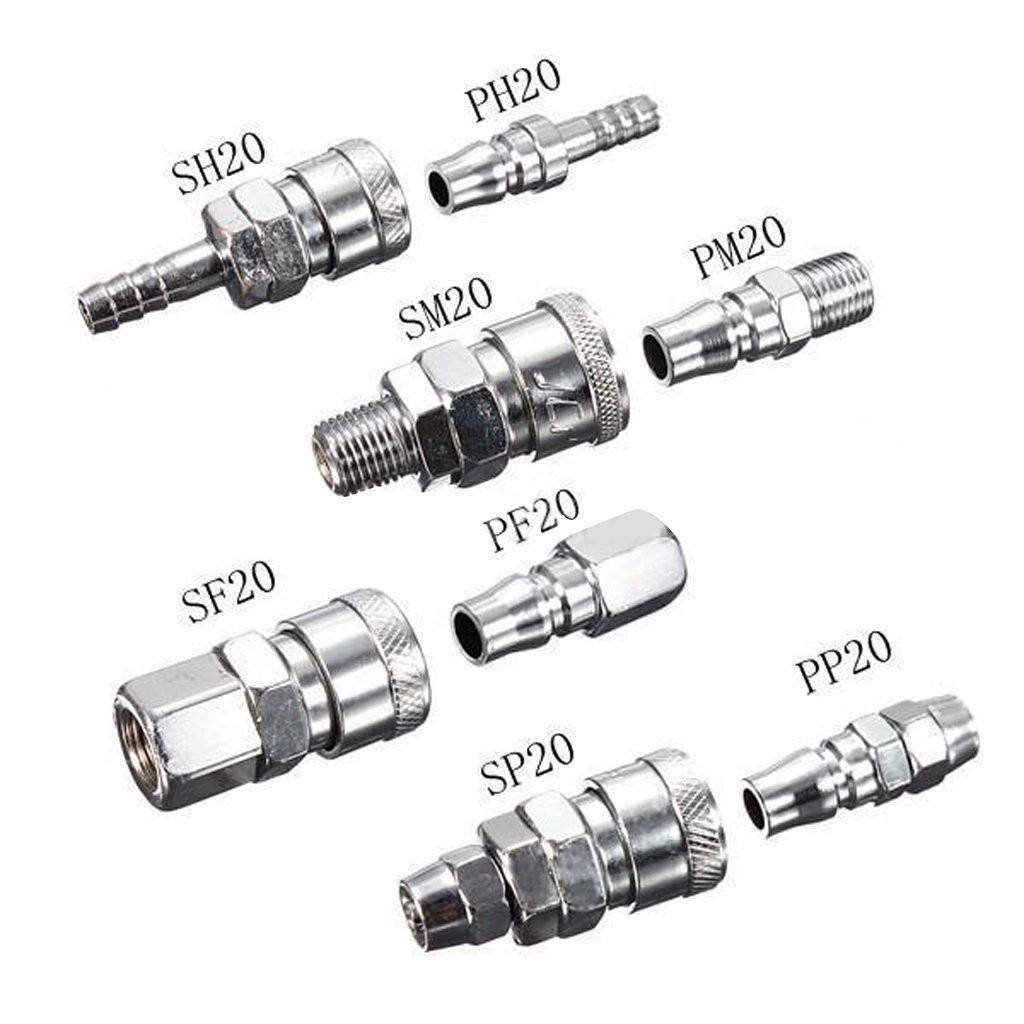Đầu nối hơi nhanh đủ loại
