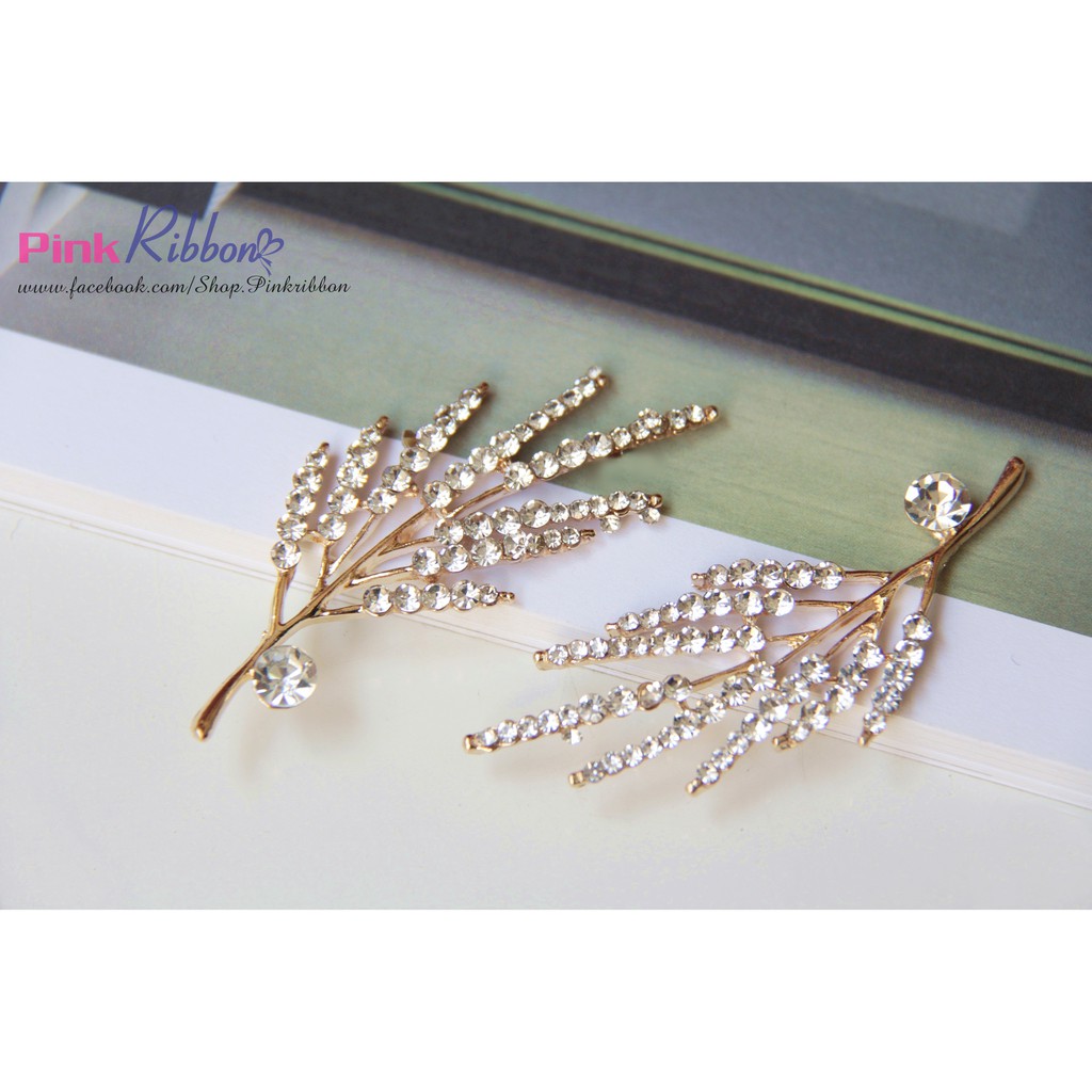 Cành lá mạ kim link 18/18