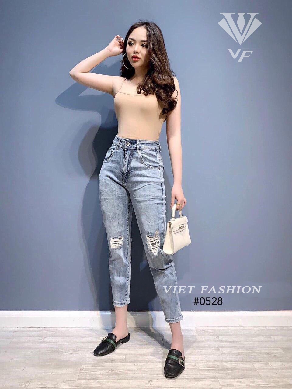 [HCM]QUẦN BAGGY NỮ CÁ TÍNH THỜI TRANG CAO CẤP BAGGY 528 TRÙM JEAN CHUYÊN SỈ