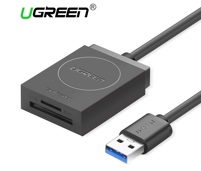 Đầu đọc thẻ nhớ TF/SD USB 3.0 Ugreen 20250