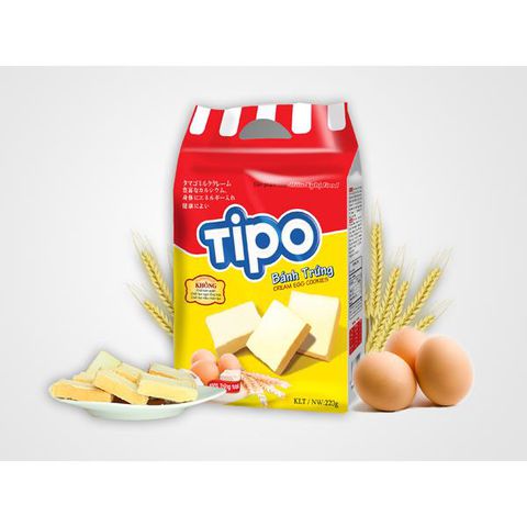 Bánh Trứng Tipo Túi 220g