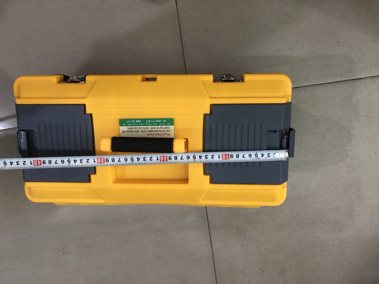 Thùng đựng đồ nghề Hiệu LS  có khóa sắt size lớn 20"