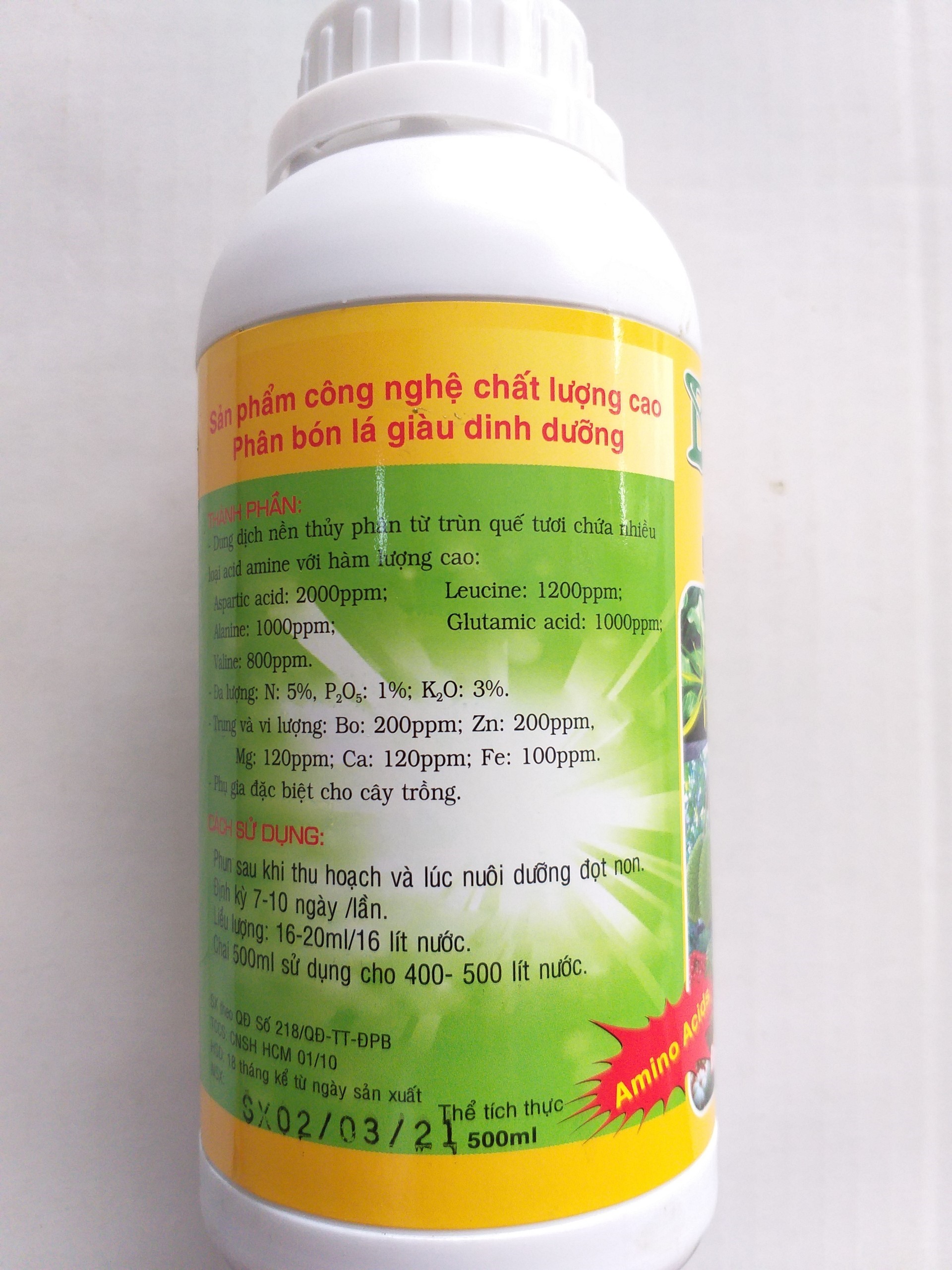 HỮU CƠ TRÙN QUẾ CAO CẤP giúp BUNG ĐỌT HIỆU QUẢ -  500ml