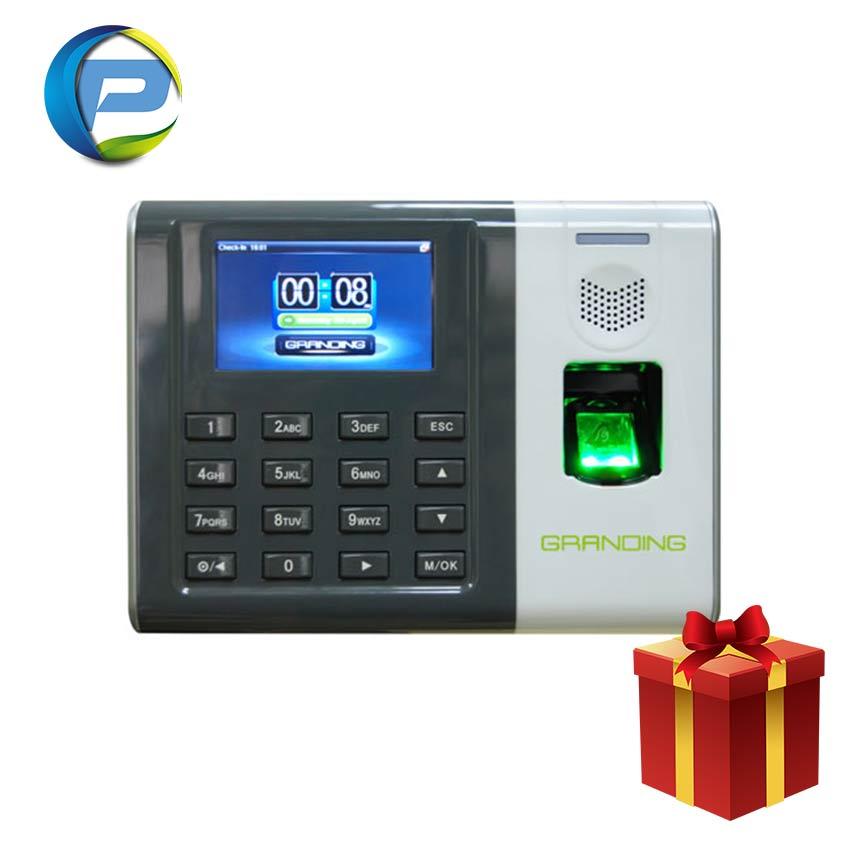 Máy chấm công vân tay + WIFI Granding GT100