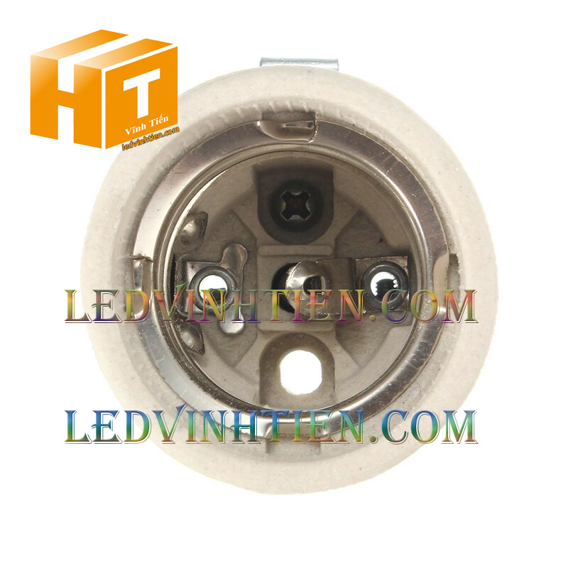 Đuôi đèn sứ E27, E14, cách điện tốt