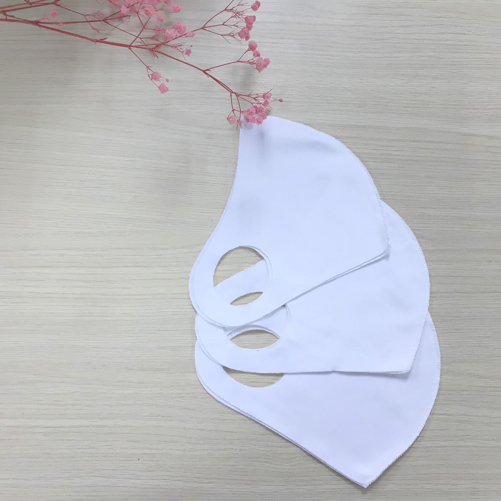Khẩu Trang Kháng Khuẩn - Bộ 3 cái khẩu trang vải kháng khuẩn - In 3D