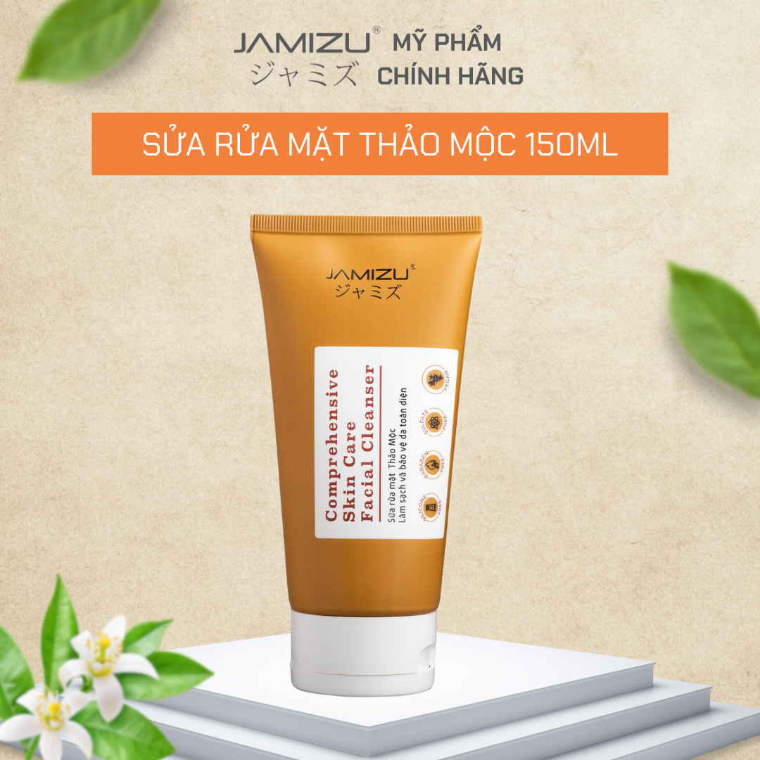 Sữa rửa mặt thảo mộc Jamizu 150ml